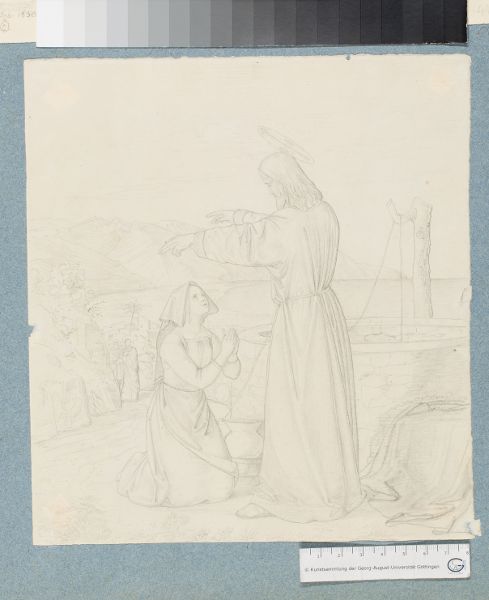 Unknown artist, Jesus und die Samariterin