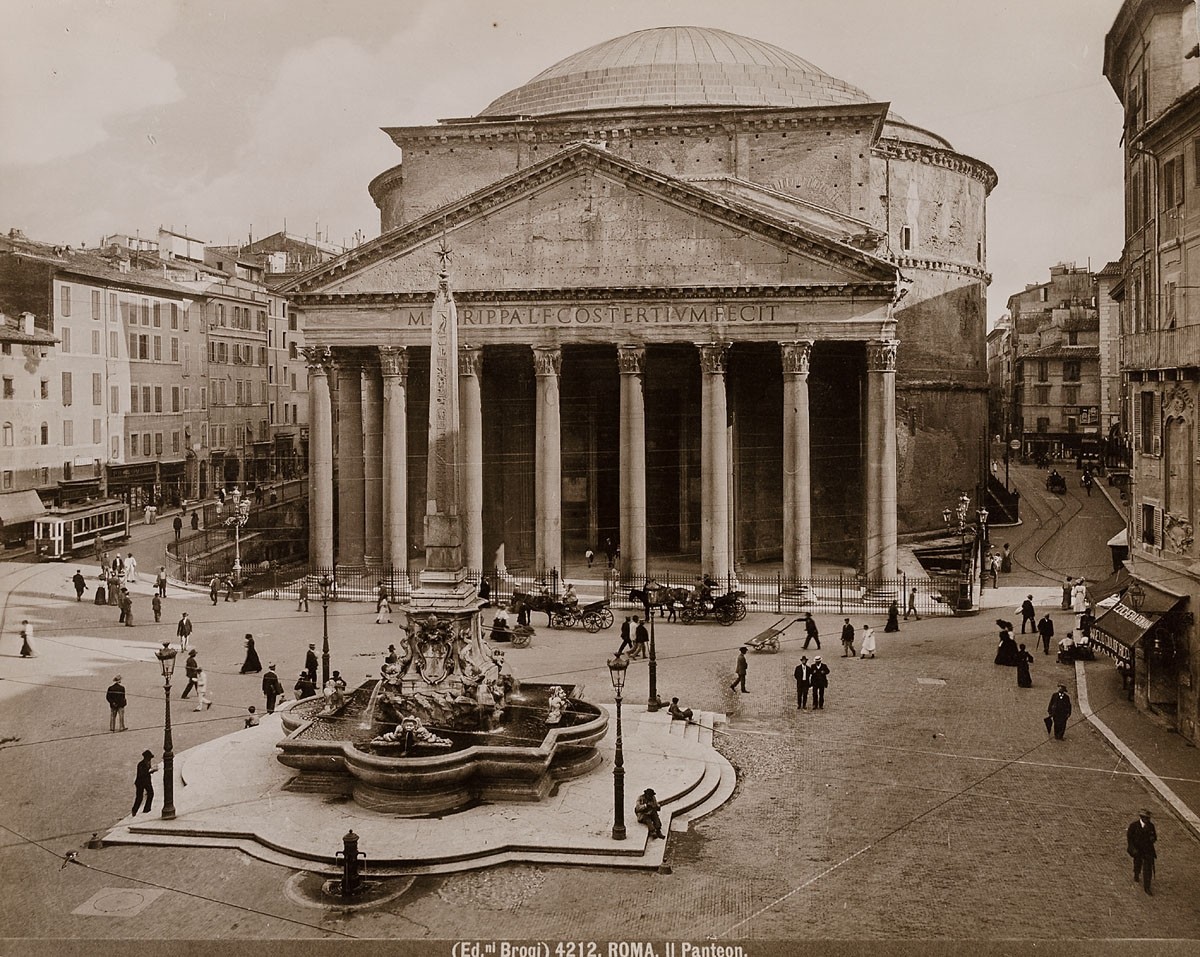 Giacomo Brogi, Roma. Il Panteon