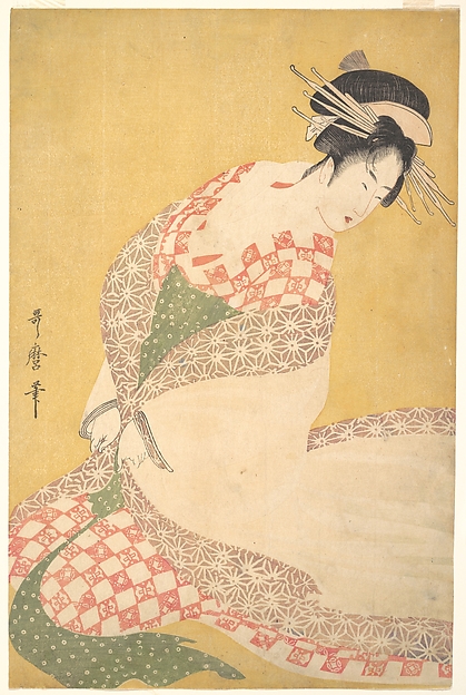 Kitagawa Utamaro, The Outer Robe