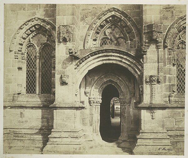 Roger Fenton, Roslin Chapel, South Porch
