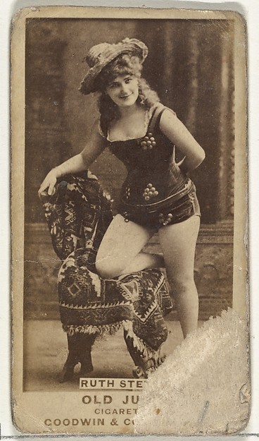 Goodwin & Company, From the Actors and Actresses series (N171) for Old Judge Cigarettes