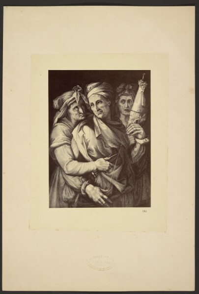 Fratelli Alinari, Drawing of three women