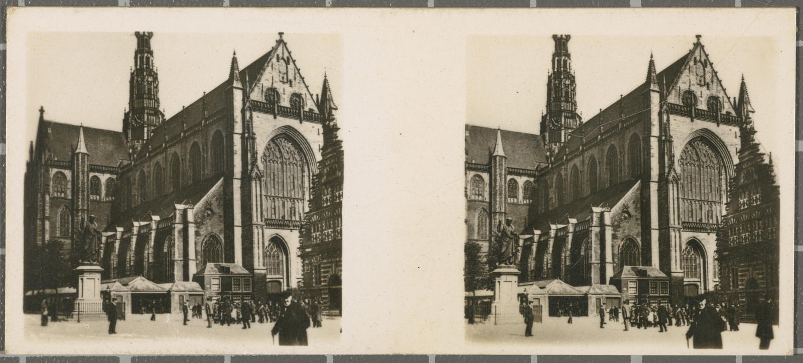 Desconegut, N.º 205 Haarlem . Catedral y Antigua Carnicería