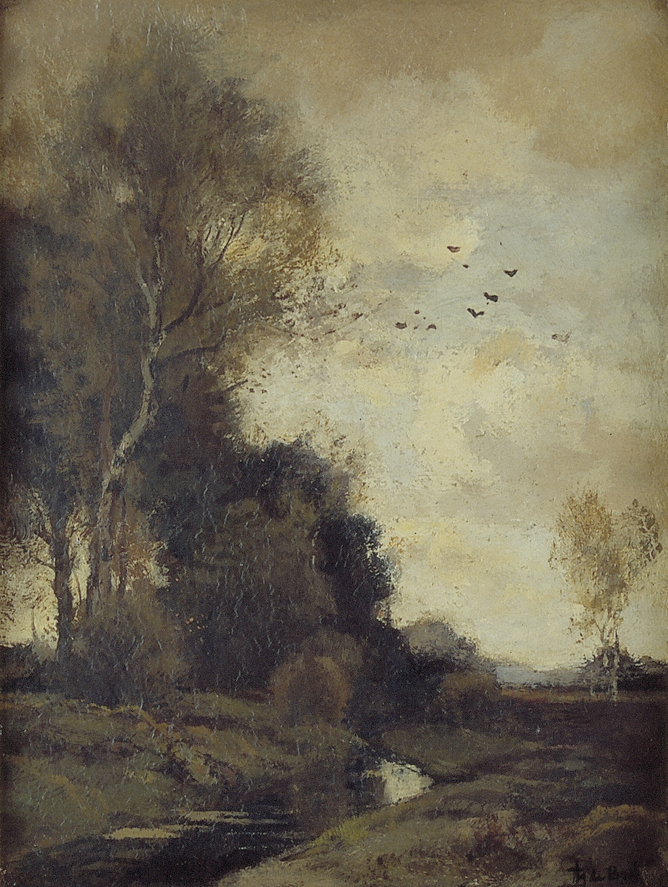Théophile de Bock, Landschap bij de Heelsumse beek