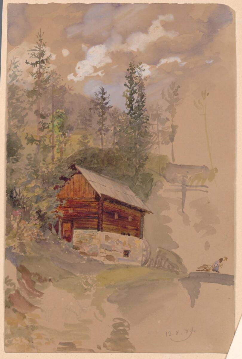 MarieLippert-Hoerner, Mühle im Walde