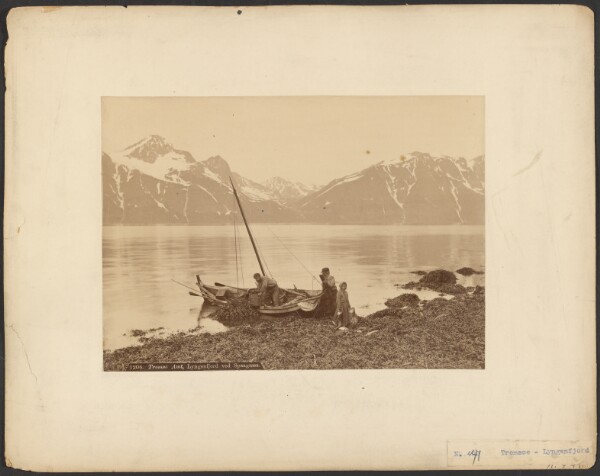 Axel Lindahl, Tromsö Amt, Lyngenfjord ved Spaagnæs