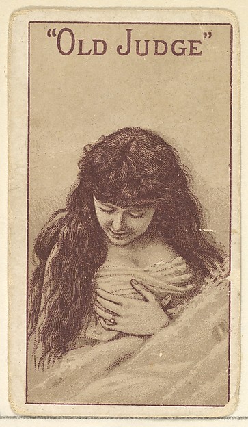 Goodwin & Company, Actress from the Old Judge series (N167) for Old Judge Cigarettes