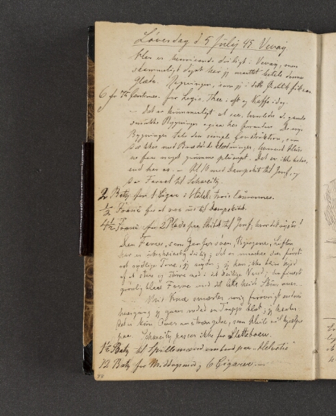 Johan Thomas Lundbye, Gavlen af et schweizerhus
