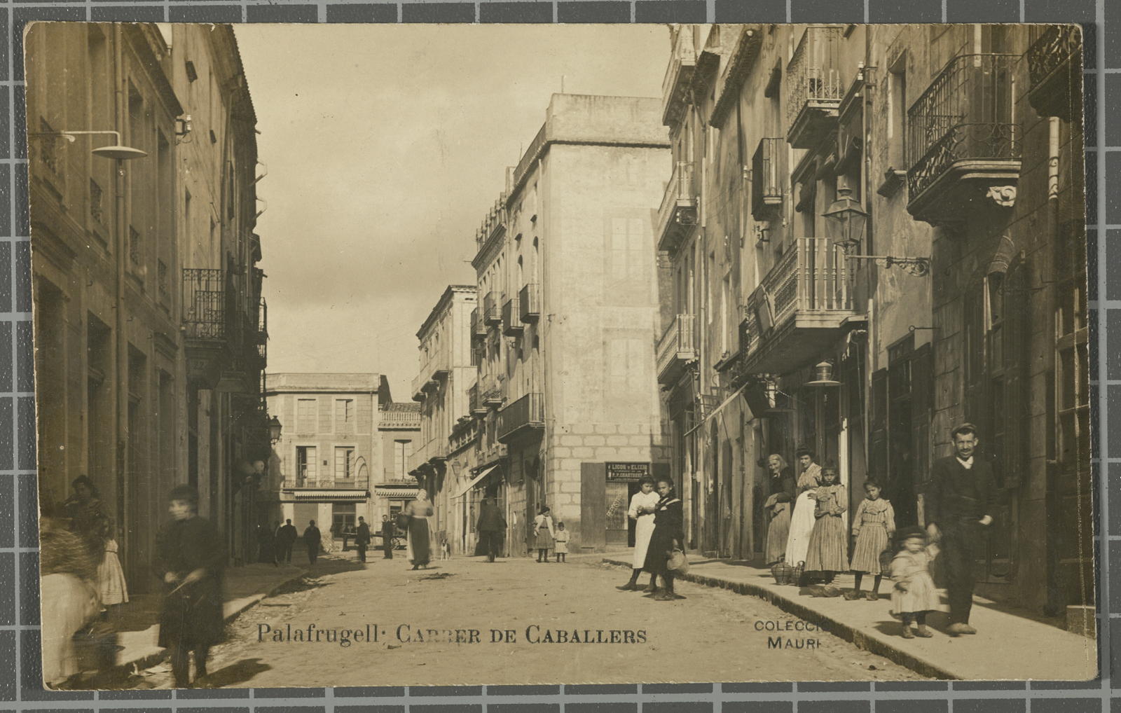Amadeu Mauri Aulet, Palafrugell: Carrer de Caballers
