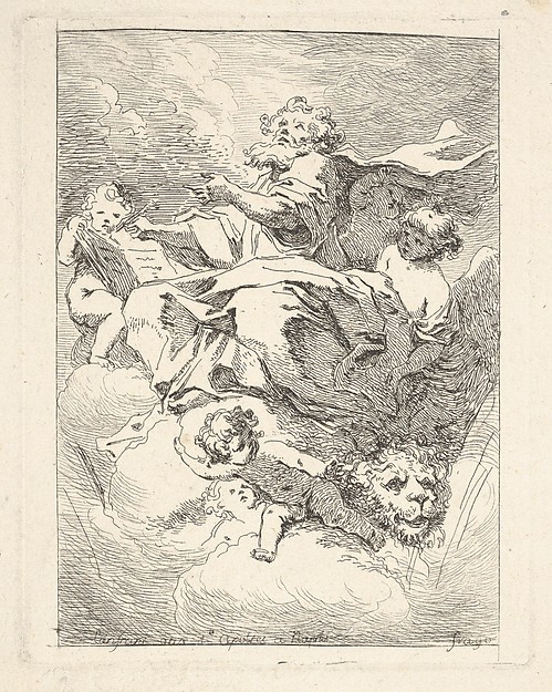 Jean Honoré Fragonard, Saint Mark