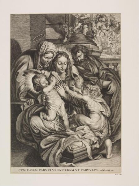 Unknown, Holy Family and St. John