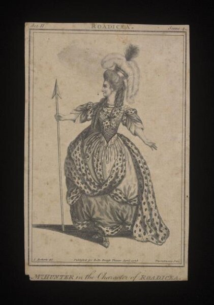 James Roberts, Mrs Hunter as Roadicea