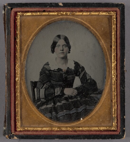 Unknown, [Portrait of a Seated Woman]