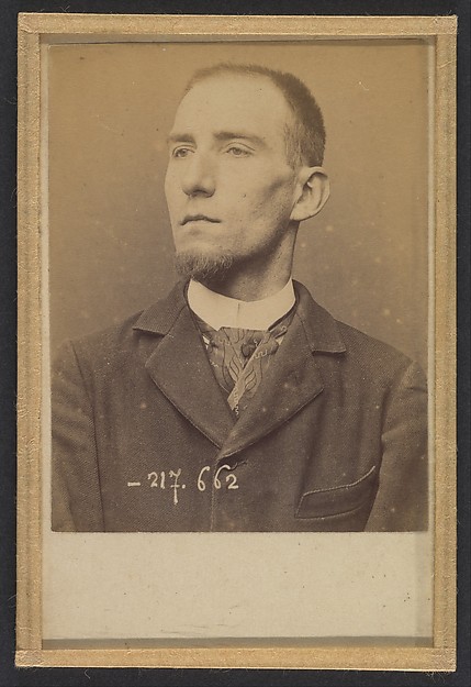 Alphonse Bertillon, Fénéon. Félix. Clerk of the Galerie Berheim Jeune.