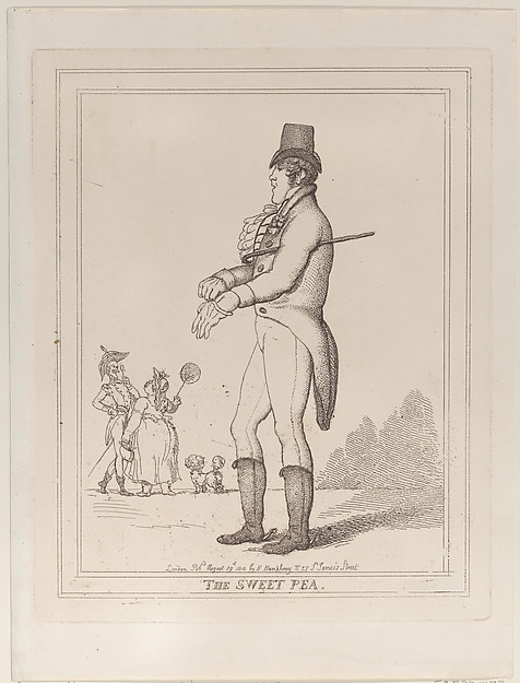 Thomas Rowlandson, The Sweet Pea
