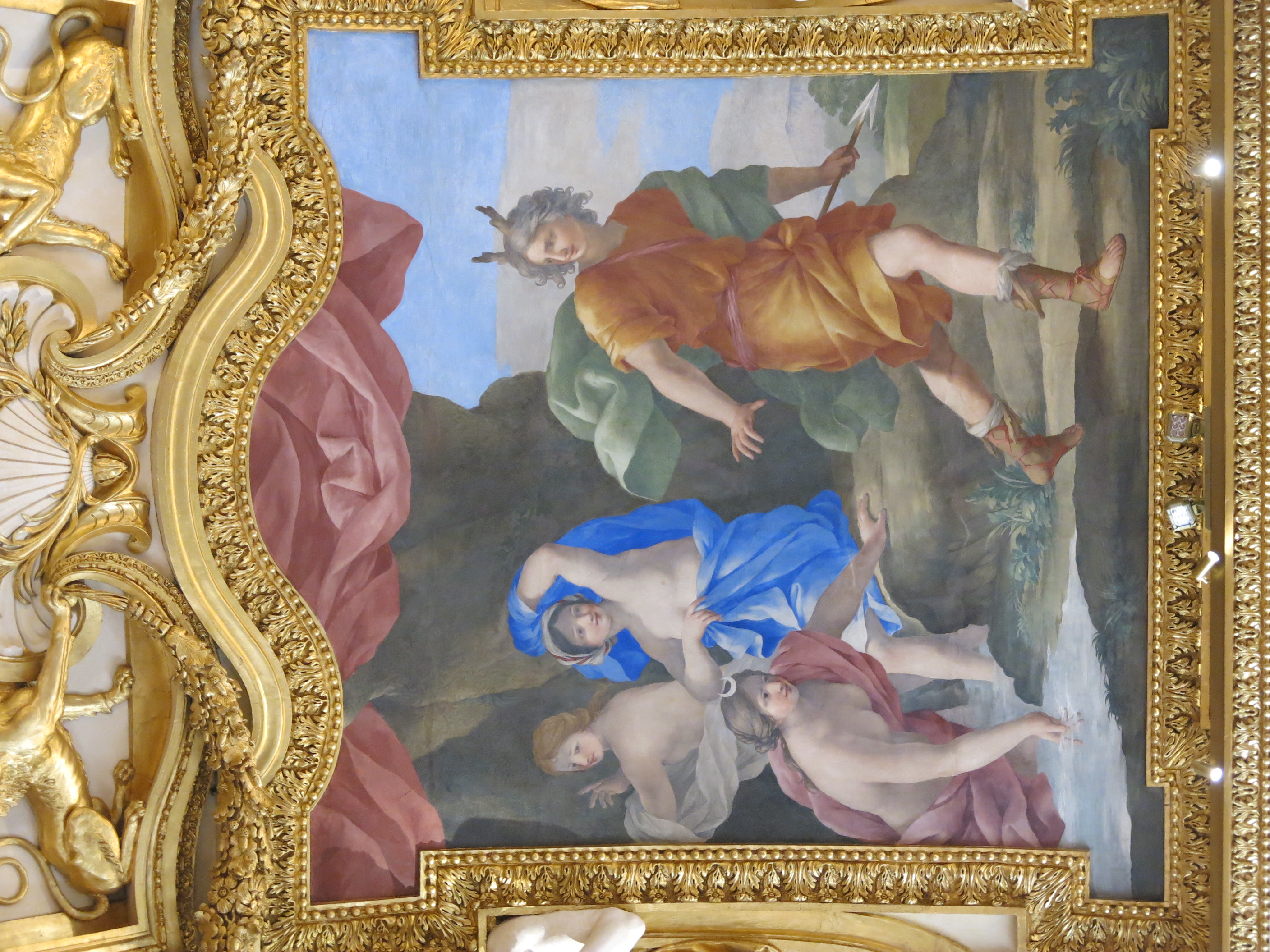 Giovanni Francesco Romanelli, Diane et Actéon