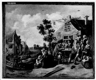 Jan Miense Molenaer, Peasants near a tavern