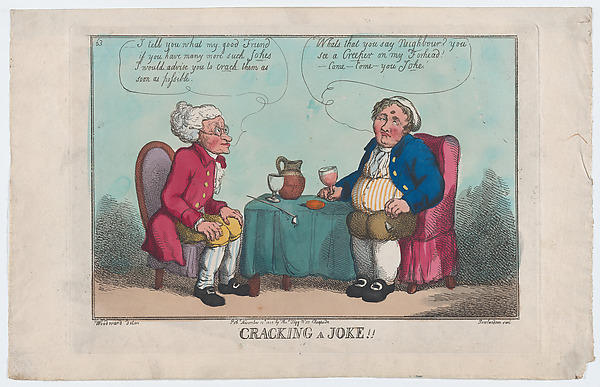 Thomas Rowlandson, Cracking a Joke