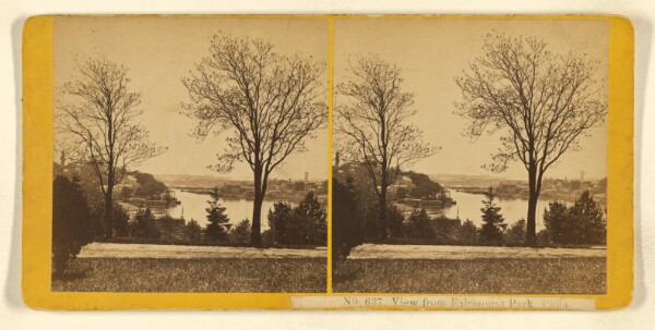 Benjamin West Kilburn, View from Fairmount Park, Phila.