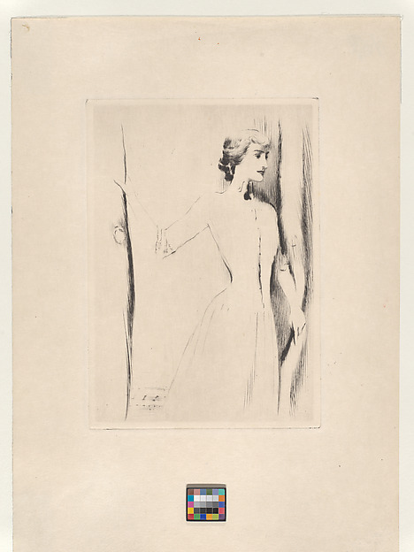 Fernand Khnopff, The Curtain