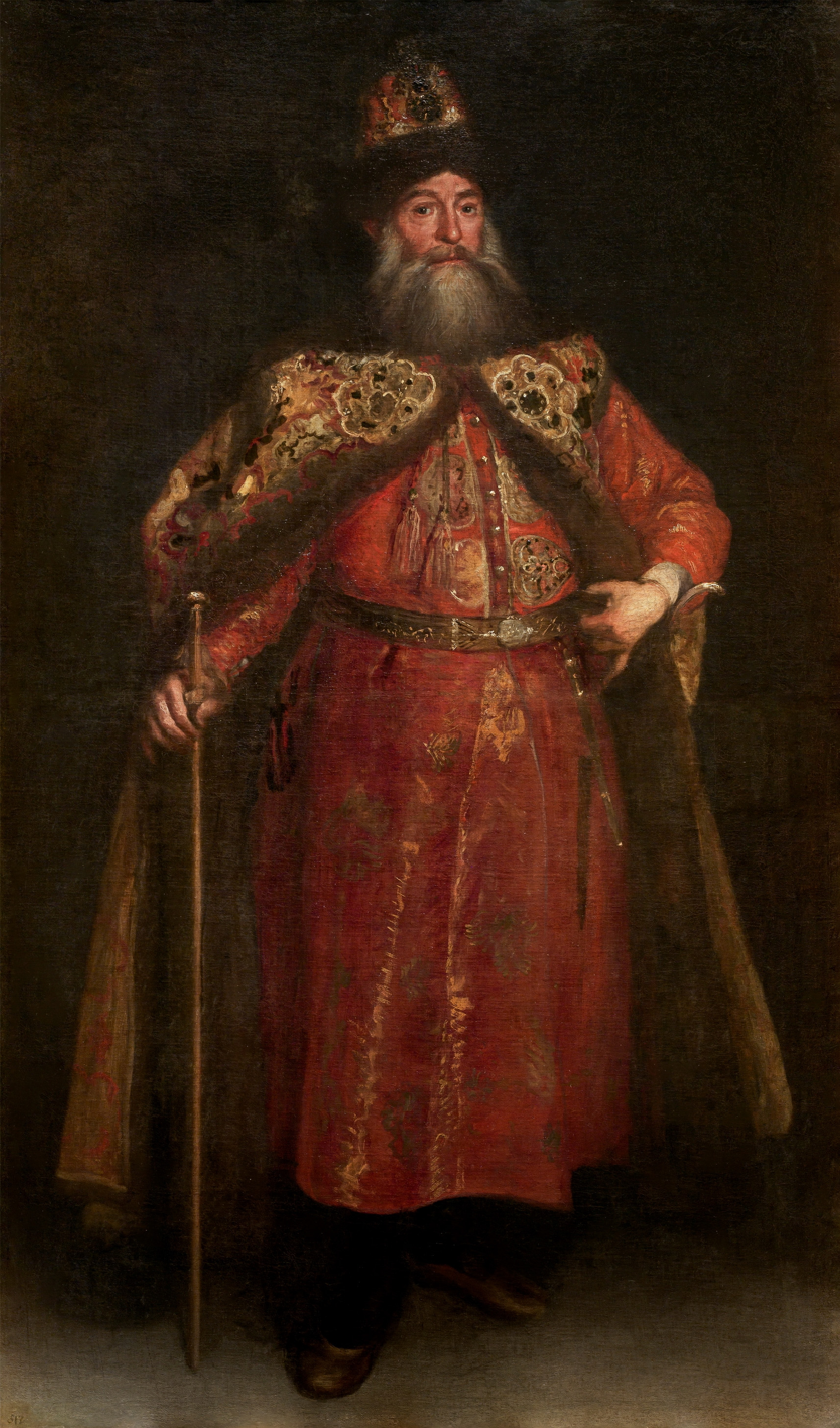 Juan Carreño de Miranda, Peter Ivanowitz Potemkin, The Russian Ambassador