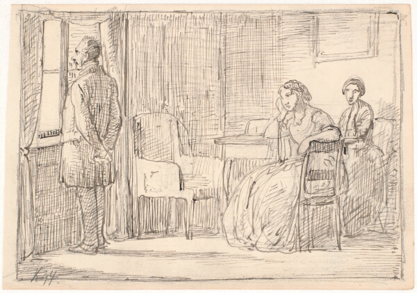 Wilhelm Marstrand, Misstemning
