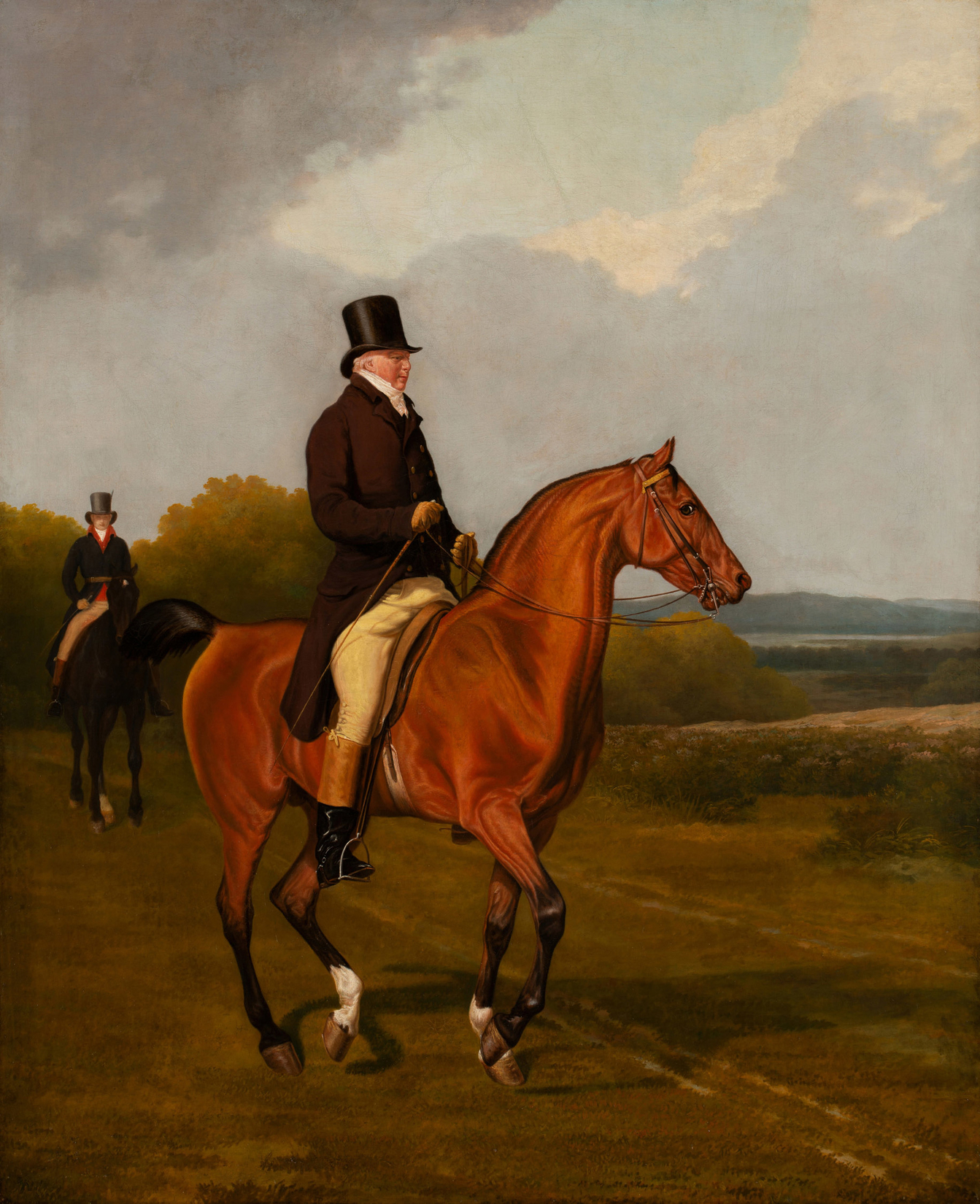 Jacques-Laurent Agasse, Francis Augustus Eliott, Second Baron Heathfield (1750-1813)