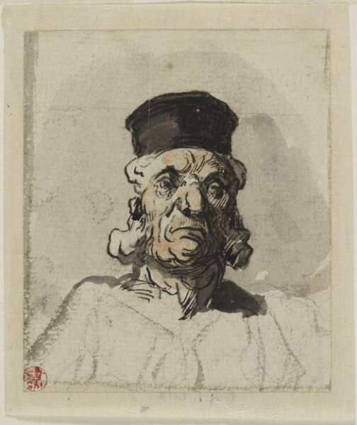 Honoré Daumier, Tête de juge