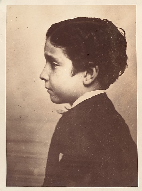 André-Adolphe-Eugène Disdéri, [Profile of the Prince Imperial]