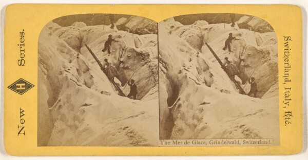 Adolphe Braun, The Mer de Glace, Grindelwald, Switzerland