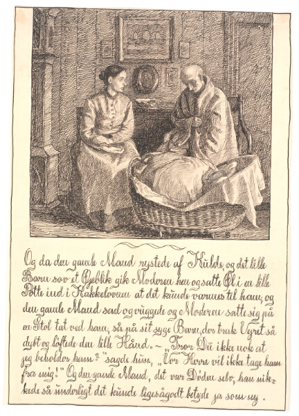 Fritz Syberg, Og da den gamle Mand rystede af Kulde...