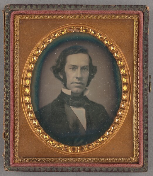 Unknown, [Portrait of a Man with Muttonchop Whiskers]