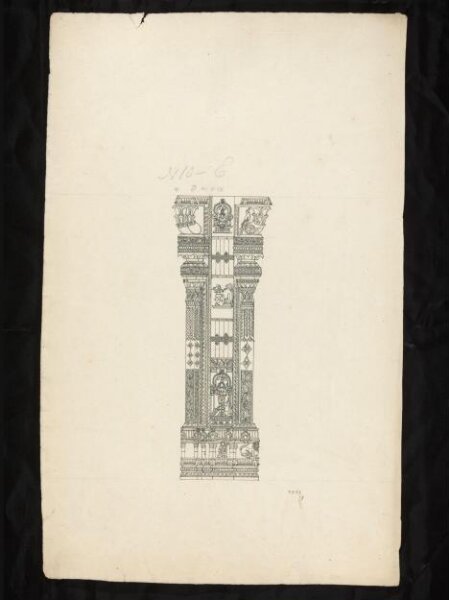 Unknown, Architectural drawing of Tirumala Nayak at Madura,