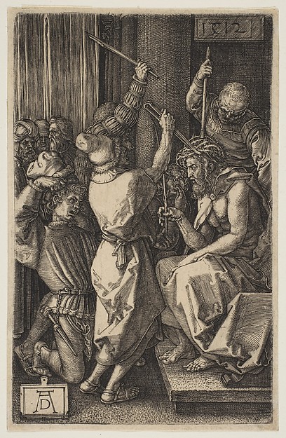 Albrecht Dürer, Christ Crowned with Thorns, from "The Passion"