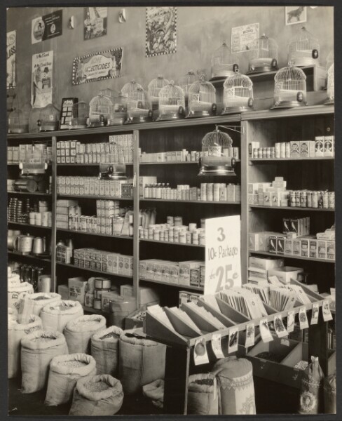 Walker Evans, Seed Store, Interior, Vicksburg, Mississippi