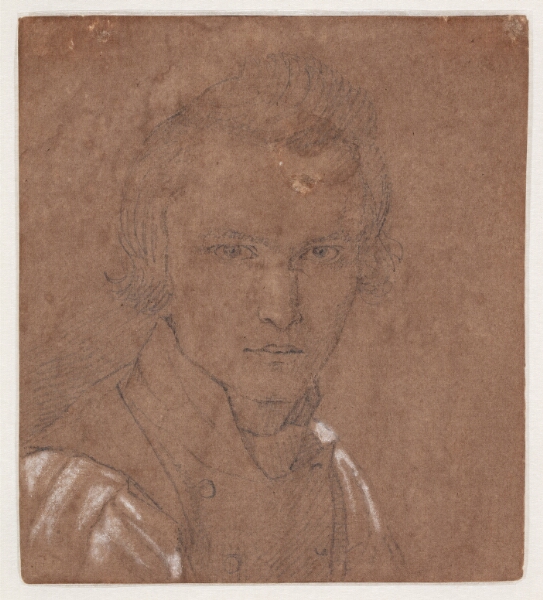 Johan Thomas Lundbye, Selvportræt