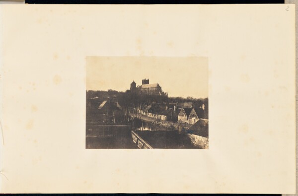 Louis-Alphonse Davanne, [View with river, Bourges]