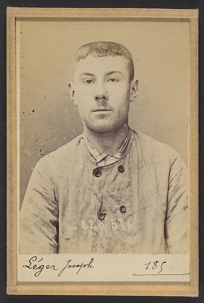 Alphonse Bertillon, Leger. Joseph. 16 ans, né à Marseille (Bouches-du-Rhône). Jardinier. Fabrication d'engins explosifs. 4/7/94.