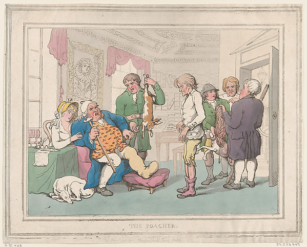 Thomas Rowlandson, The Poacher