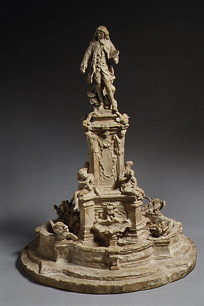 Jean-Baptiste Carpeaux, Model for the Watteau Fountain