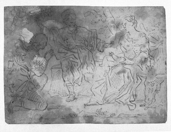 Luca Giordano, Hvile under flugten til Egypten