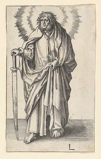 Lucas van Leyden, St. Simon