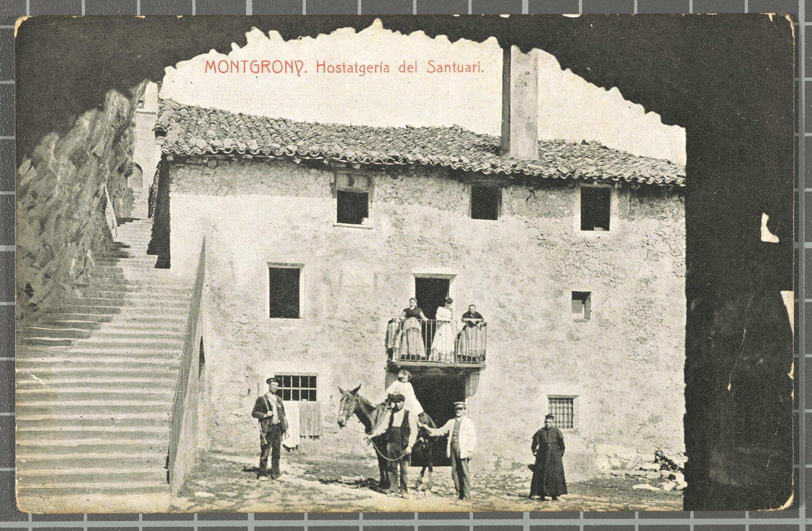 Desconegut, Montgrony. Hostatgeria del Santuari