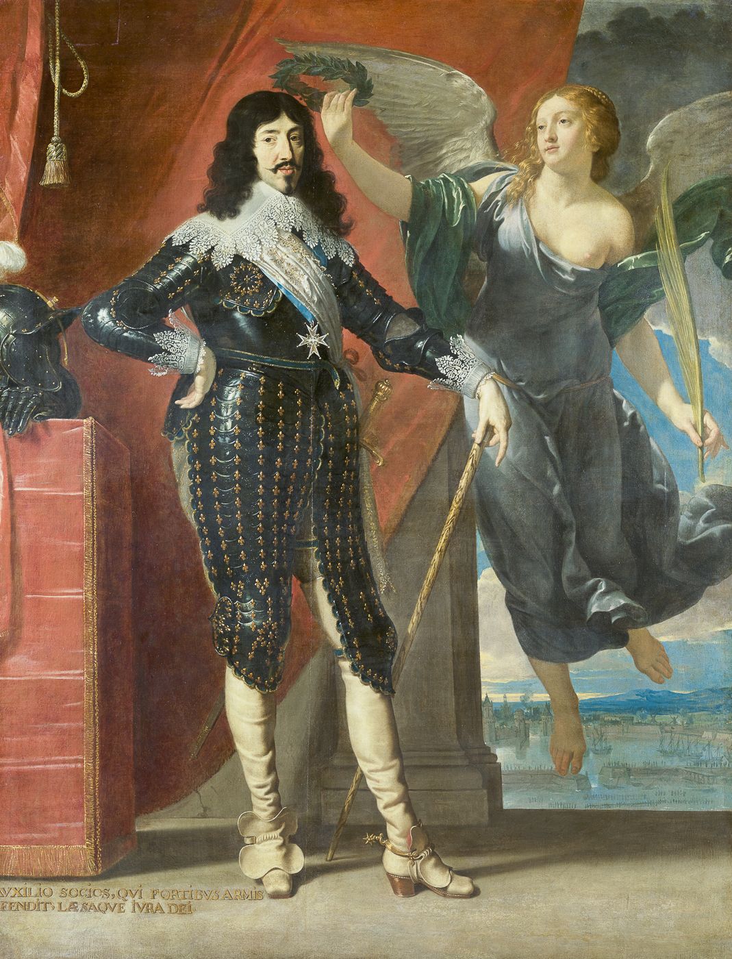 Philippe de Champaigne, Louis XIII Crowned by Victory