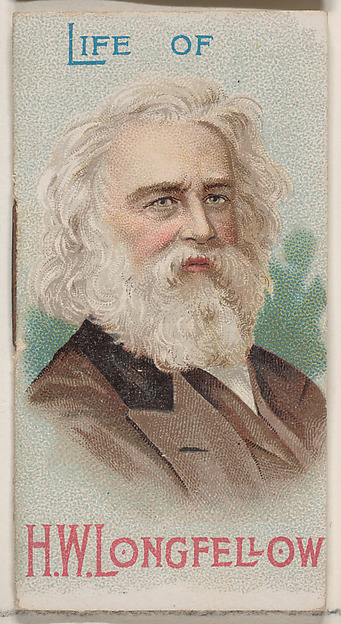 W. Duke, Sons & Co., Life of Henry Wadsworth Longfellow, from the Histories of Poor Boys and Famous People series of booklets (N79) for Duke brand cigarettes
