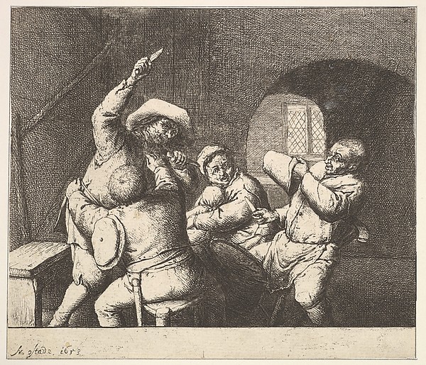 Adriaen van Ostade, The Knife Thrust