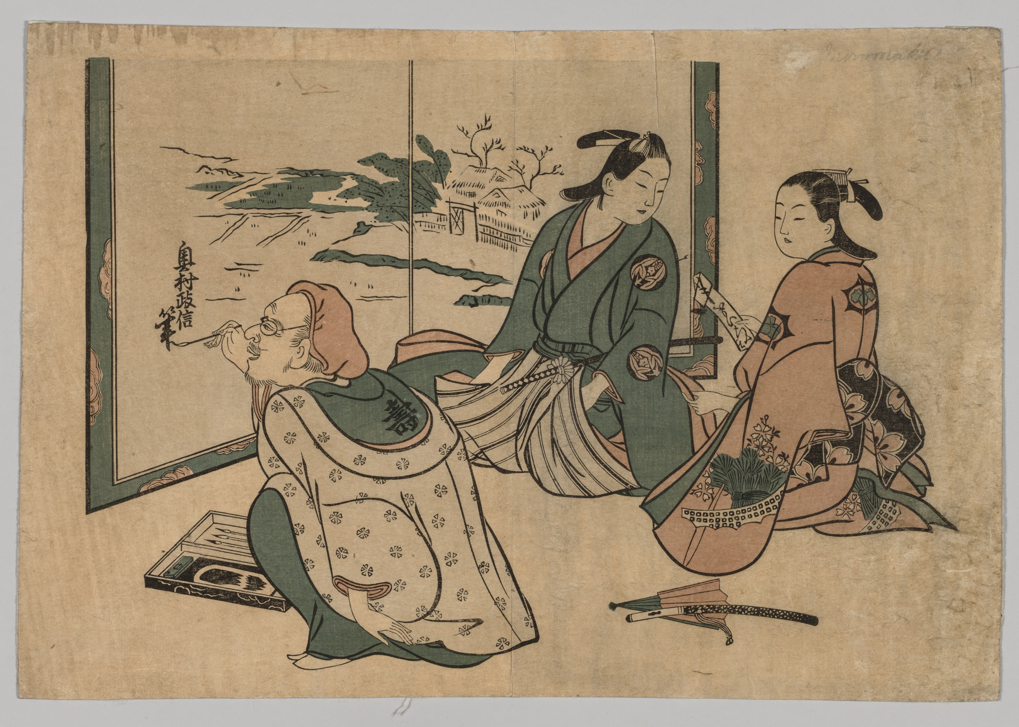 Okumura Masanobu, No Title