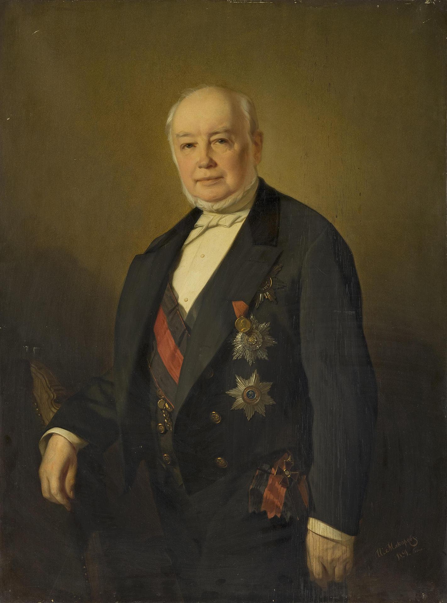 Ivan Makarov, Portrait of Nikolai Stoyanovsky