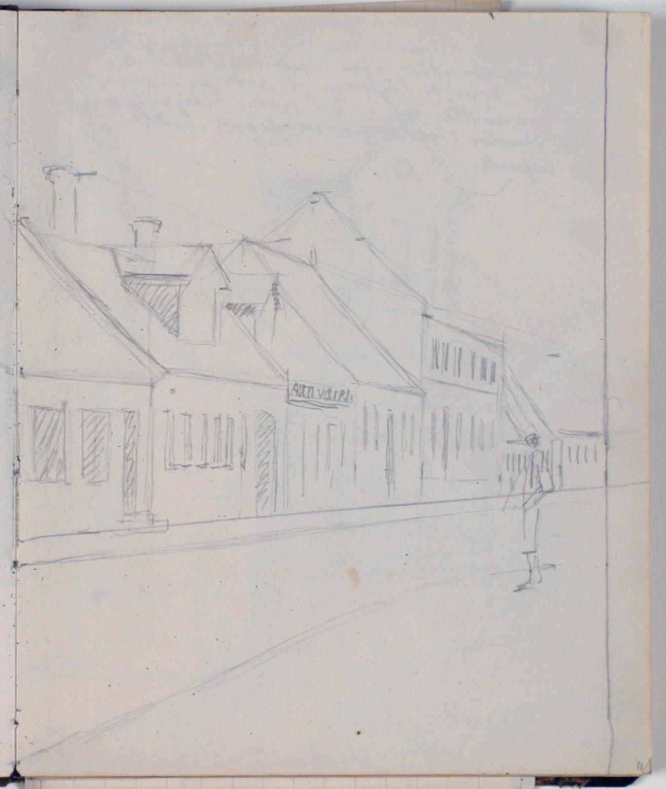 Niels Larsen Stevns, Studier af bygninger