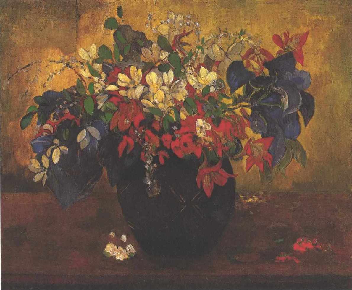 Paul Gauguin, A Vase of Flowers